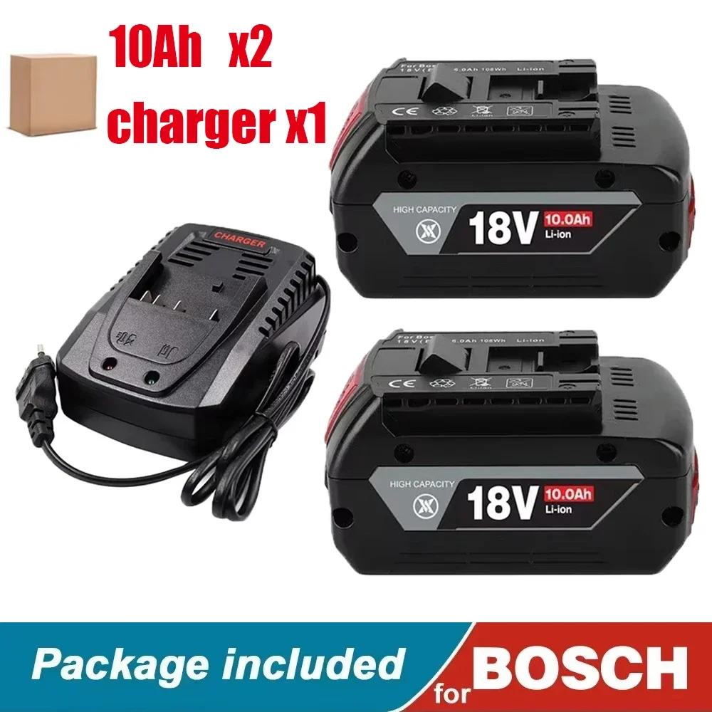 Original 18V 6/8/10.0Ah Replacement Battery for Bosch 18V Professional System Cordless Tools BAT609 BAT618 GBA18V80 21700 Cell
Original 18V 6/8/10.0Ah Replacement Battery for Bosch 18V Professional System Cordless Tools BAT609 BAT618 GBA18V80 21700 Cell
