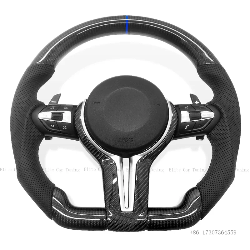 Carbon Fiber M Performance Steering Wheel for BMW 3 5 Series F06 F10 F11 F15 F20 F21 F22 F30 F31 F32 F34 F36 F80 F82 F87 E90 E60
Carbon Fiber M Performance Steering Wheel for BMW 3 5 Series F06 F10 F11 F15 F20 F21 F22 F30 F31 F32 F34 F36 F80 F82 F87 E90 E60