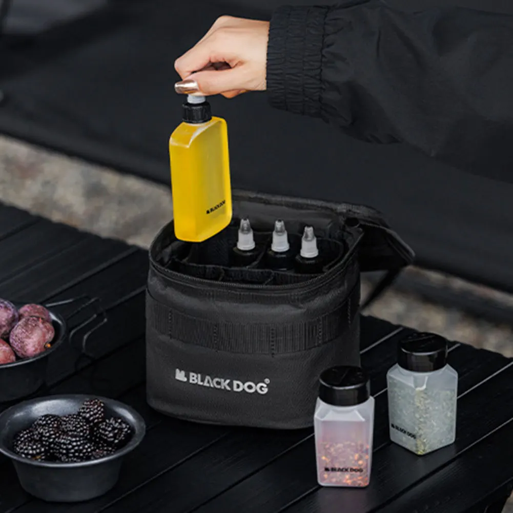 Outdoor Seasoning Bottle Set with Carry Bag Camping Spice Container Set Picnic Seasoning Organizer Set for Camping Travel
Outdoor Seasoning Bottle Set with Carry Bag Camping Spice Container Set Picnic Seasoning Organizer Set for Camping Travel