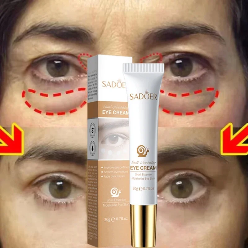 Collagen Instant Eye Bag Removal Cream Removal Wrinkles Lifting Fade Fine Lines Moisturizing Brightening Anti Puffiness Eye Care
Collagen Instant Eye Bag Removal Cream Removal Wrinkles Lifting Fade Fine Lines Moisturizing Brightening Anti Puffiness Eye Care