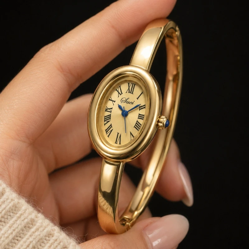 Fashion Bracelet Strap Women Watches Elegant Oval Dial Quartz Ladies Wristwatch Luxury Simple Girls Clock Gift Reloj para Mujer
Fashion Bracelet Strap Women Watches Elegant Oval Dial Quartz Ladies Wristwatch Luxury Simple Girls Clock Gift Reloj para Mujer