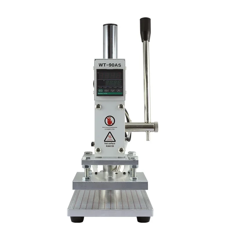 Ручной цифровой термопресс 5x7 см/8x10 см/10x13 см ПВХ кожаная карточная книга индивидуальный логотип тиснение машина для горячего тиснения фольги
Ручной цифровой термопресс 5x7 см/8x10 см/10x13 см ПВХ кожаная карточная книга индивидуальный логотип тиснение машина для горячего тиснения фольги