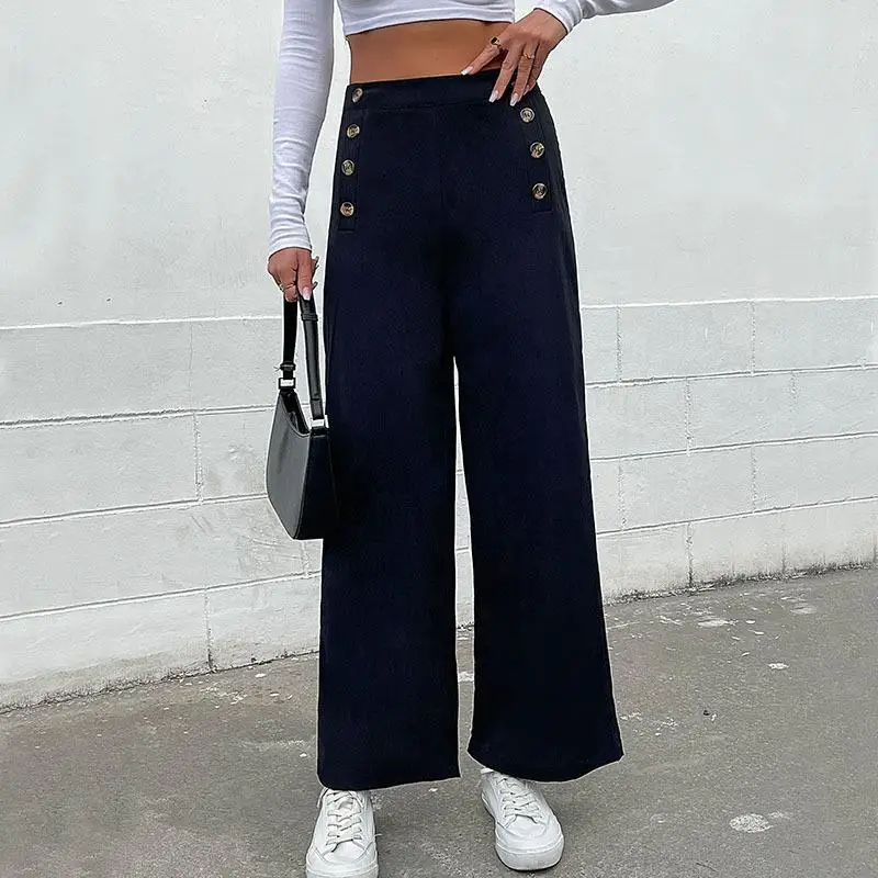Slim Fit Color Casual Pants for Women Straight Leg Natural Waist Polyester Fiber 2023 Autumn New Style Fashionable
Slim Fit Color Casual Pants for Women Straight Leg Natural Waist Polyester Fiber 2023 Autumn New Style Fashionable