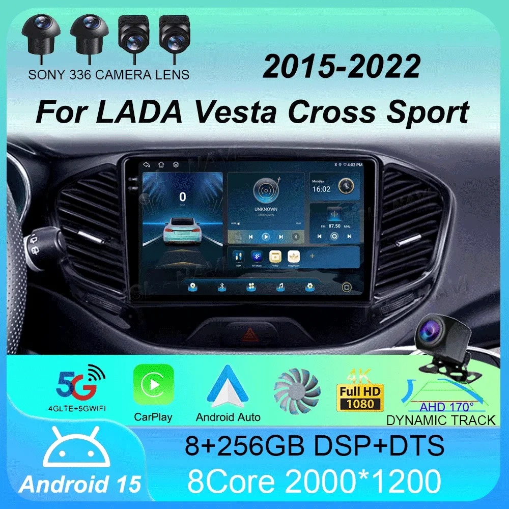 Android 15 Car Radio For LADA Vesta Cross Sport 2015-2022 Multimedia Video Player Navigation stereo
Android 15 Car Radio For LADA Vesta Cross Sport 2015-2022 Multimedia Video Player Navigation stereo