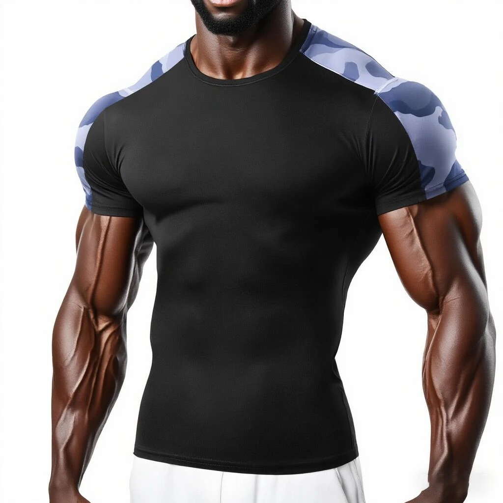 Men's Camo Running T Shirt Summer Compression Sport T-shirt Workout Skinny Tights Gym Fitness Male Clothing Sport Tops Tee Men
Men's Camo Running T Shirt Summer Compression Sport T-shirt Workout Skinny Tights Gym Fitness Male Clothing Sport Tops Tee Men
