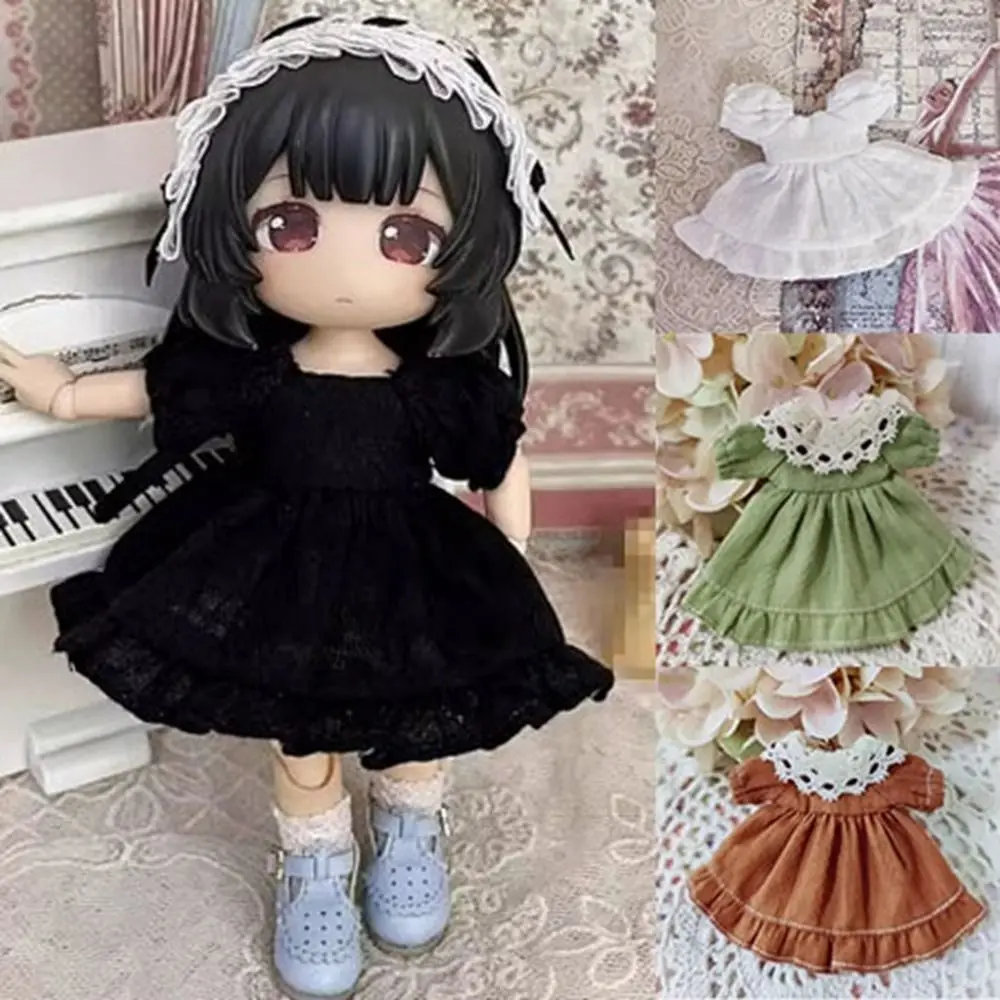 Handmade Collar Dress Skirt Lace Fashion Round Collar Nightdress DIY Accessories Doll Clothes Dresses
Handmade Collar Dress Skirt Lace Fashion Round Collar Nightdress DIY Accessories Doll Clothes Dresses
