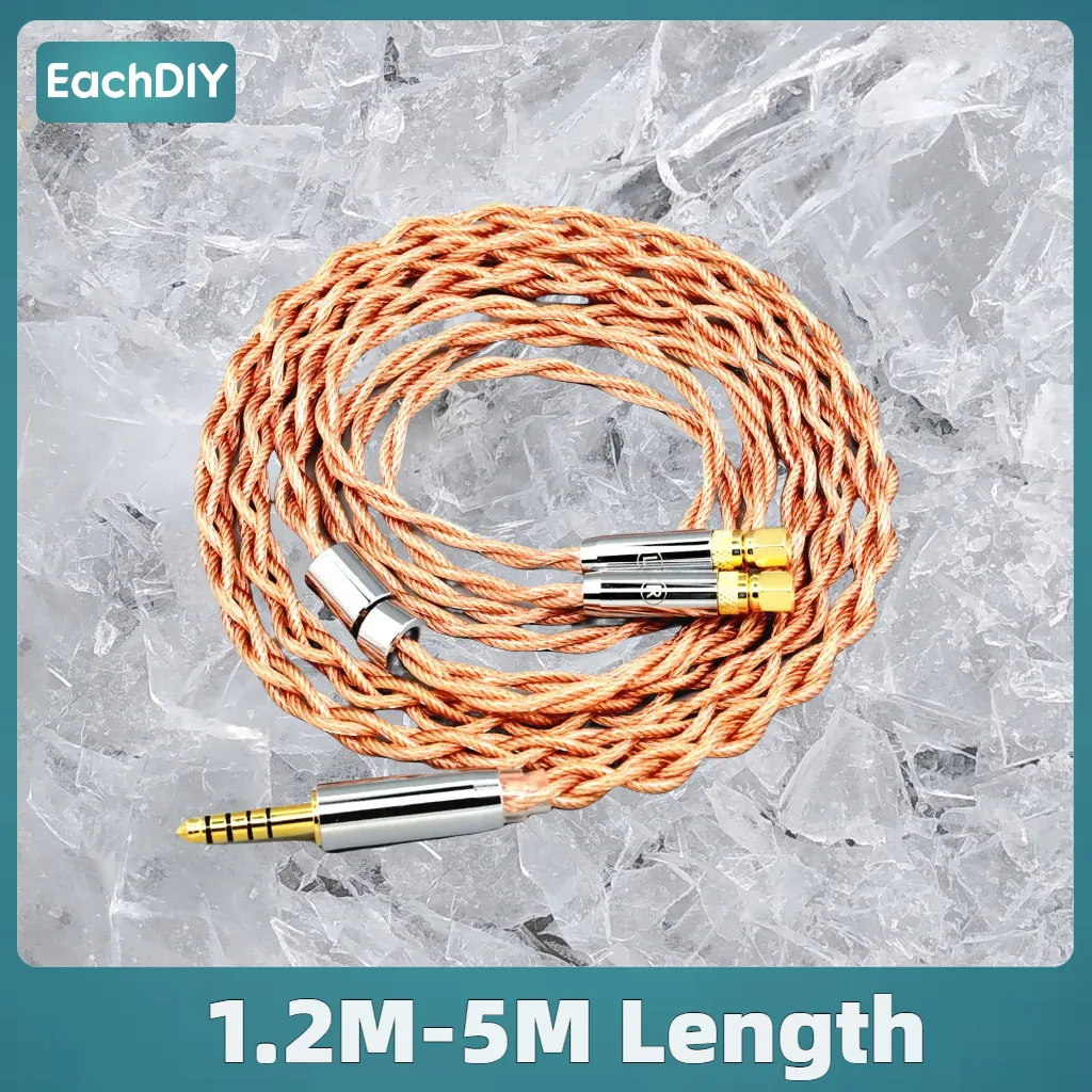 Coaxial Mixed Earphone Cable For HiFiMan HE400 HE5 HE6 HE300 HE4 HE500 HE6 Headphone Graphene 7N OCC Shielding 7785
Coaxial Mixed Earphone Cable For HiFiMan HE400 HE5 HE6 HE300 HE4 HE500 HE6 Headphone Graphene 7N OCC Shielding 7785