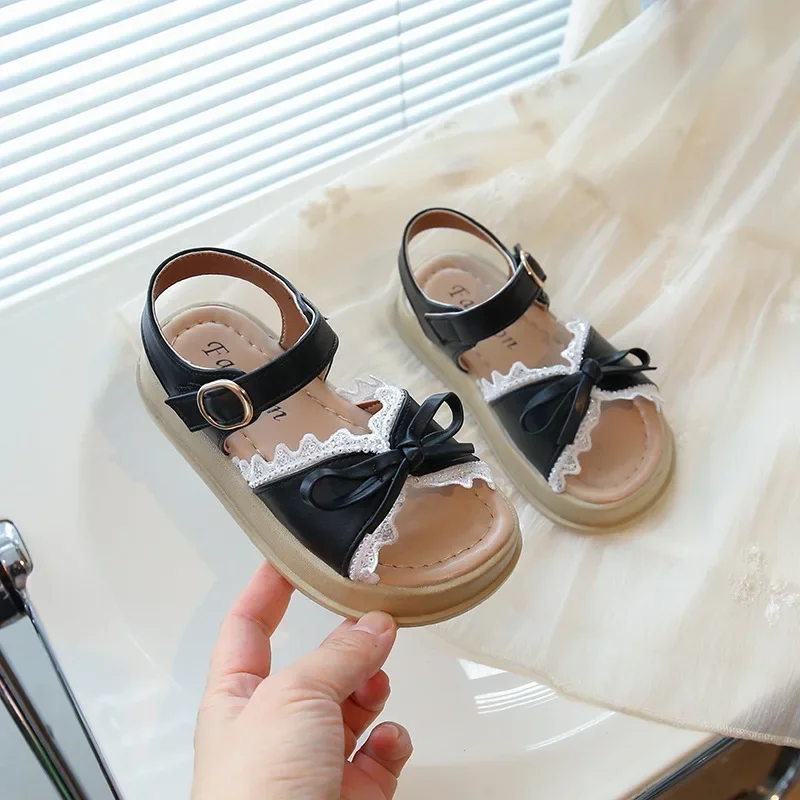 Girls Beach Shoes Sweet Bow 2025 Summer New Toddler Kids Princess Sandals Soft Sole Children Casual Shoes Breathable Non-slip
Girls Beach Shoes Sweet Bow 2025 Summer New Toddler Kids Princess Sandals Soft Sole Children Casual Shoes Breathable Non-slip