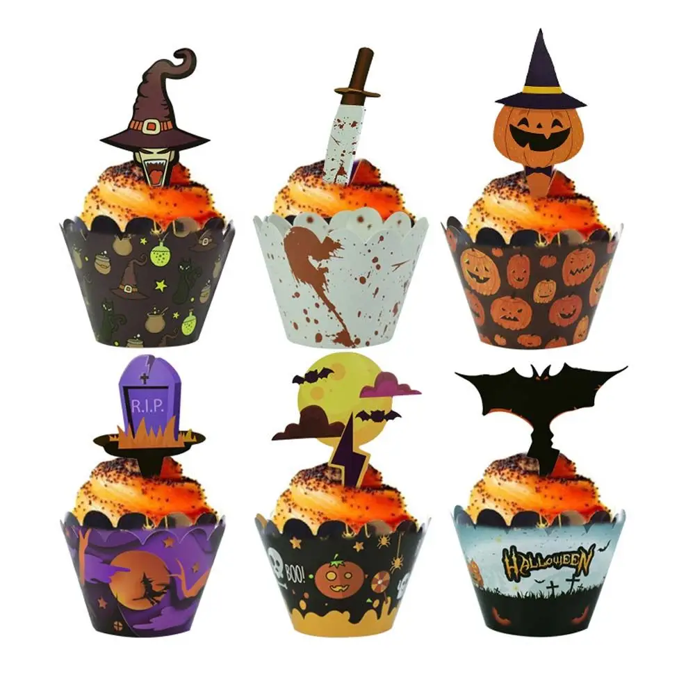 Kitchen Cupcake Tray Witch Halloween Decoration Muffin Cases Paper Cup Cake Topper Cupcake Wrapper
Kitchen Cupcake Tray Witch Halloween Decoration Muffin Cases Paper Cup Cake Topper Cupcake Wrapper