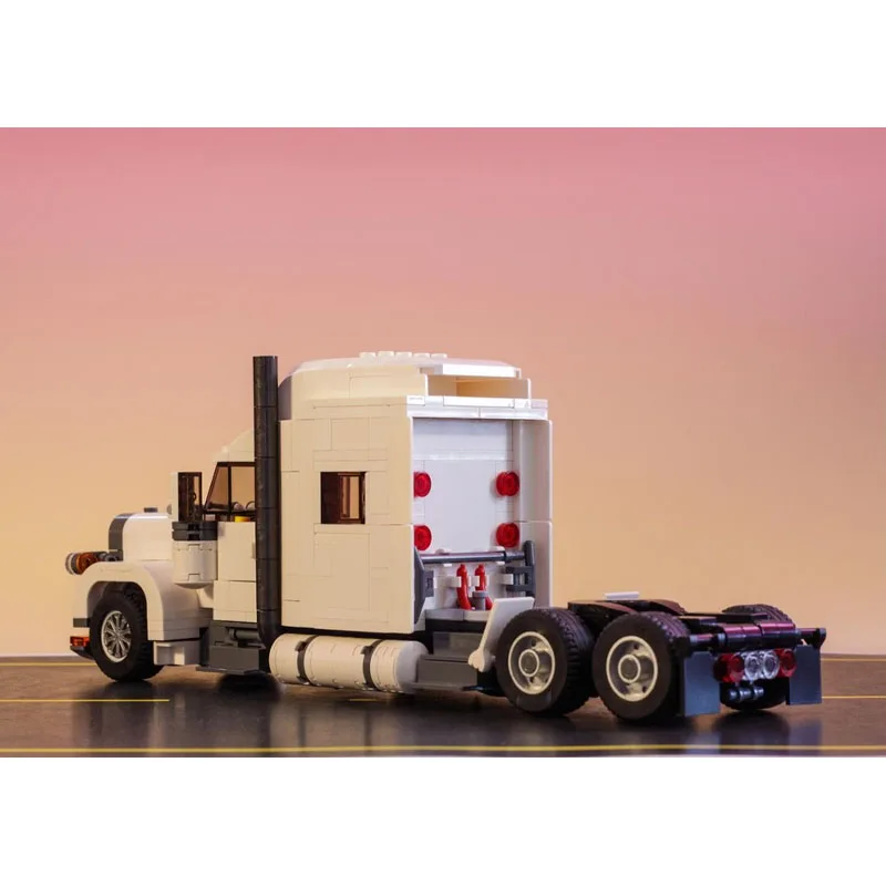 MOC-27368 New Classic Freight Semi-Trailer Truck Building Block Model 554 Parts Boys Children's Birthday Building Block Toy Gift
MOC-27368 New Classic Freight Semi-Trailer Truck Building Block Model 554 Parts Boys Children's Birthday Building Block Toy Gift