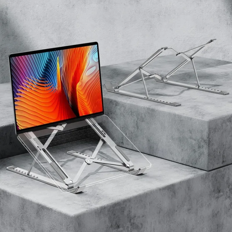 Folding Aluminum Laptop Stand Adjustable Portable Computer Heat Dissipation Bracket Desktop Antislip Stand Laptop Accessories
Folding Aluminum Laptop Stand Adjustable Portable Computer Heat Dissipation Bracket Desktop Antislip Stand Laptop Accessories