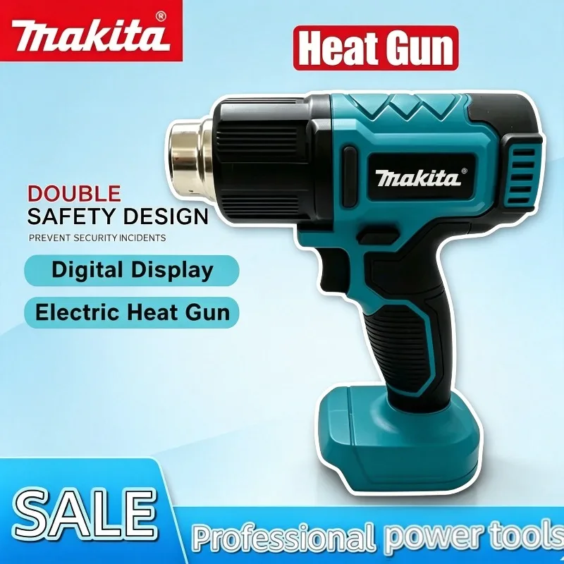 Makita SXRFQ01 Cordless Handheld Electric Heat Gun–Variable Temperatures Industrial Hot Air Adjustable Heat Gun,For 18V Battery
Makita SXRFQ01 Cordless Handheld Electric Heat Gun–Variable Temperatures Industrial Hot Air Adjustable Heat Gun,For 18V Battery