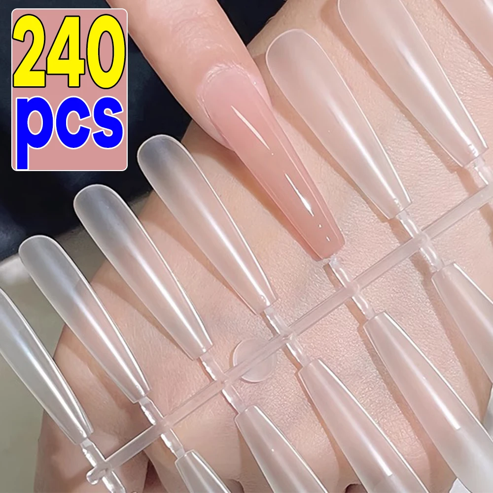 8 Style Clear Acrylic Long Fake Nails Capsules Almond French Full Half Cover False Nails Artificial Nail Soft Gel Manicure Tools
8 Style Clear Acrylic Long Fake Nails Capsules Almond French Full Half Cover False Nails Artificial Nail Soft Gel Manicure Tools