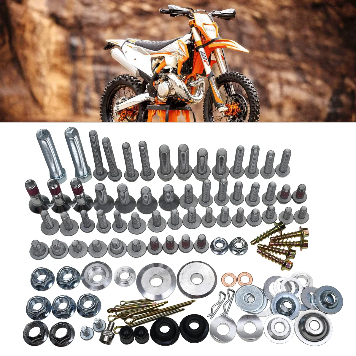 Motorcycle screw Hardware Bolt Full Plastics Fastener Kit For KTM SX XC XCF XCWF SXF EXC EXCF 150 200 250 300 350 450 2003-2024
Motorcycle screw Hardware Bolt Full Plastics Fastener Kit For KTM SX XC XCF XCWF SXF EXC EXCF 150 200 250 300 350 450 2003-2024