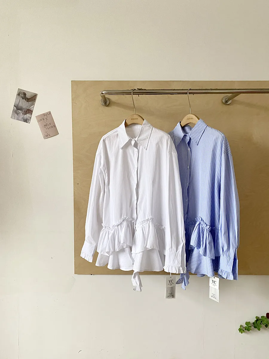 Loose Long Sleeve Collar Shirt Women's Korean Style Lazy Fashion Spring 2026 Polyester Fiber Slimming Top Trendy
Loose Long Sleeve Collar Shirt Women's Korean Style Lazy Fashion Spring 2026 Polyester Fiber Slimming Top Trendy