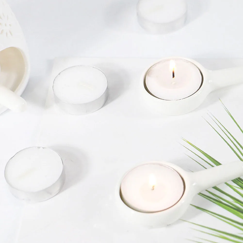 4Pcs Ceramic Trays Spoon Shape Holders for Yoga Meditation Aromatherapy Tea Light Wax Warmers Tealight Wax Warmer
4Pcs Ceramic Trays Spoon Shape Holders for Yoga Meditation Aromatherapy Tea Light Wax Warmers Tealight Wax Warmer