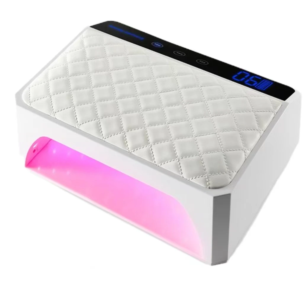 2023 Супер дизайн, мощная беспроводная перезаряжаемая УФ-светодиодная подушка для рук, 156 Вт, сухая машина, сушилка для гель-лака, лампа для ногтей
2023 Супер дизайн, мощная беспроводная перезаряжаемая УФ-светодиодная подушка для рук, 156 Вт, сухая машина, сушилка для гель-лака, лампа для ногтей