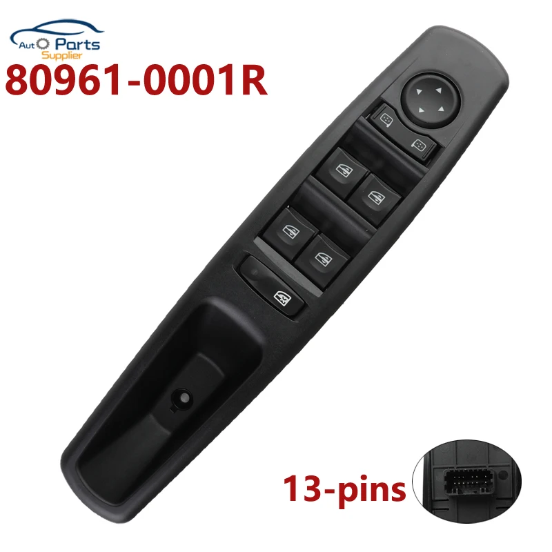 New 80961-0001R Power Master Window Control Switch 809610001R for Renault Scenic 2008-2016
New 80961-0001R Power Master Window Control Switch 809610001R for Renault Scenic 2008-2016
