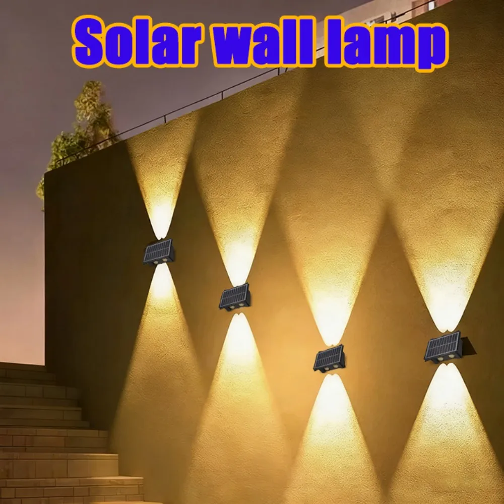 Outdoor Solar Lamp Waterproof Garden Yard Solar Powered Wall Light Outdoor Wall Washer Lighting Up Down Luminous Balcony Decor
Outdoor Solar Lamp Waterproof Garden Yard Solar Powered Wall Light Outdoor Wall Washer Lighting Up Down Luminous Balcony Decor