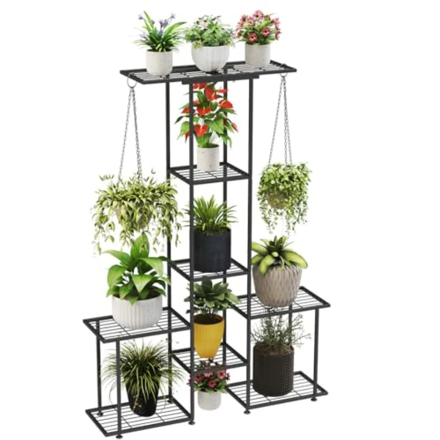 Plant Stand Indoor Outdoor Metal 6 Tier Tall Hanging Plant Shelf for Multiple Flower Planter Large Heavy Duty Ladder Plant Hold
Plant Stand Indoor Outdoor Metal 6 Tier Tall Hanging Plant Shelf for Multiple Flower Planter Large Heavy Duty Ladder Plant Hold