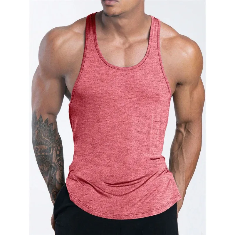 Men's Sports Fitness Tank Top Summer GYM Training Undershirt Running Basketball Quick Drying Breathable loose Tank Top men tops
Men's Sports Fitness Tank Top Summer GYM Training Undershirt Running Basketball Quick Drying Breathable loose Tank Top men tops