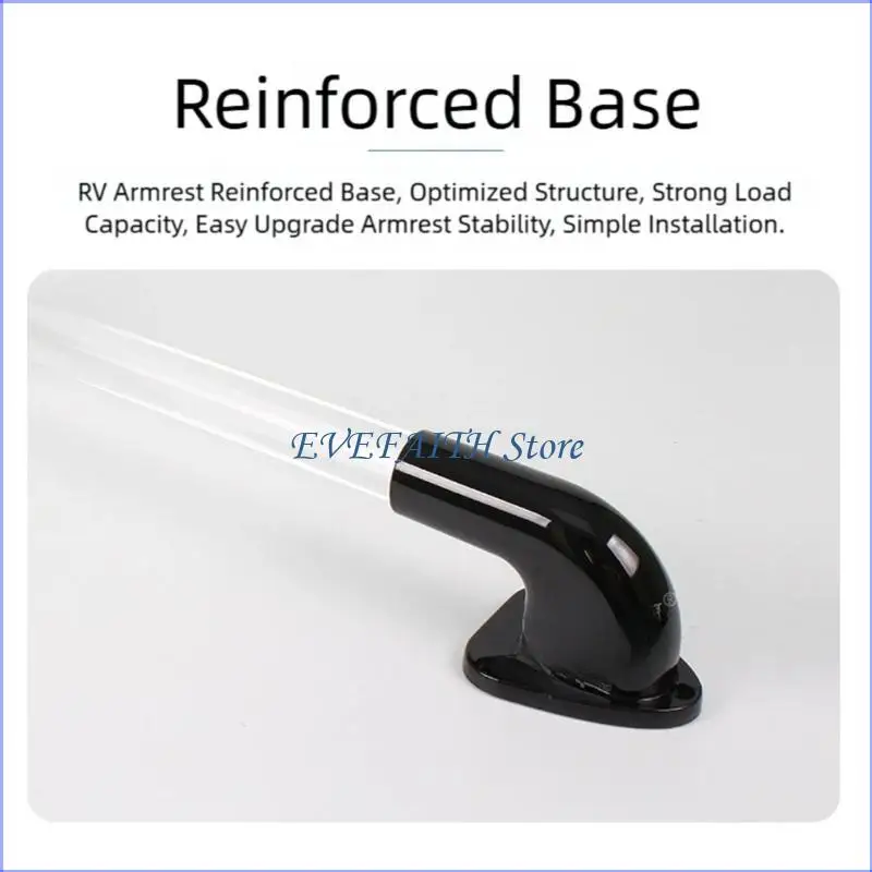 124B Safety Enhanced RVs Step Handle with Bright LED for Night Visibility ABS Acrylic Construction Easy Screw Mount for RVs
124B Safety Enhanced RVs Step Handle with Bright LED for Night Visibility ABS Acrylic Construction Easy Screw Mount for RVs