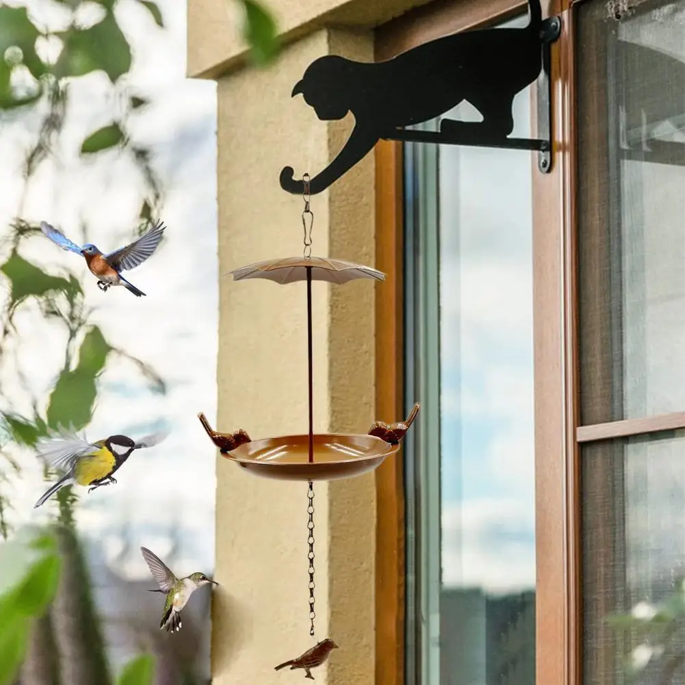 High-end Outdoor Bird Feeder Bird Food Bowl Bird Feeder Wild Bird Feeders Squirrel-Proof Garden Decor Iron Outdoor Bird Feeder
High-end Outdoor Bird Feeder Bird Food Bowl Bird Feeder Wild Bird Feeders Squirrel-Proof Garden Decor Iron Outdoor Bird Feeder