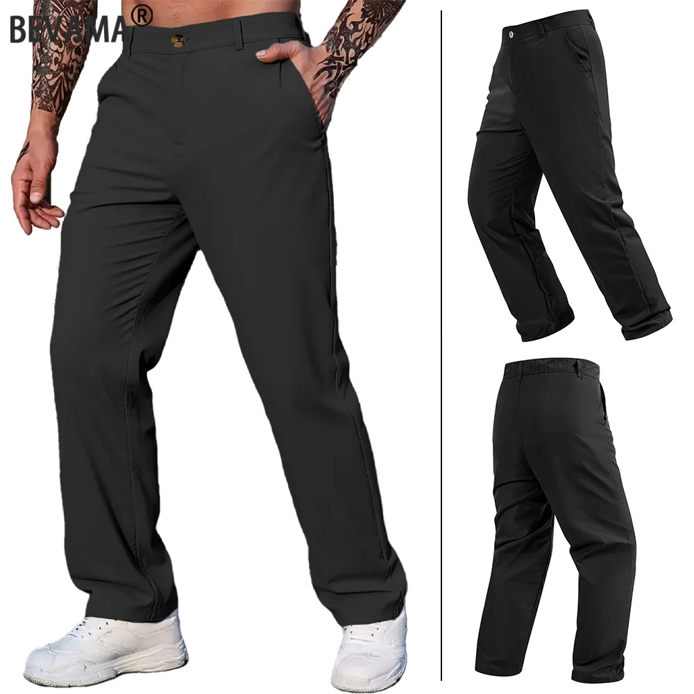 Casual Straight Leg Men's Suit Pants Korean Style Loose Fit Wide Leg Long Trousers Floor Korean Fashion Solid Color Long Pants
Casual Straight Leg Men's Suit Pants Korean Style Loose Fit Wide Leg Long Trousers Floor Korean Fashion Solid Color Long Pants