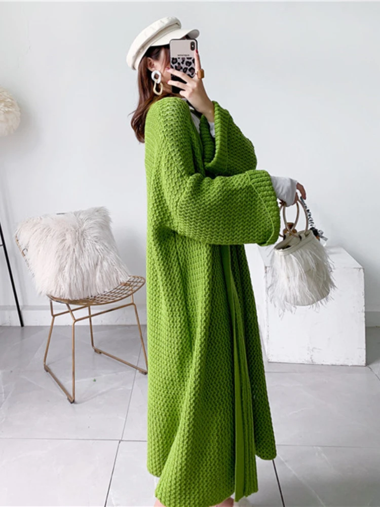 New Fashion Women Sweaters Autumn Winter Solid Oversized Knitted Cardigan Sweater Coat Long Sleeve Top Women Clothing Knitwears
New Fashion Women Sweaters Autumn Winter Solid Oversized Knitted Cardigan Sweater Coat Long Sleeve Top Women Clothing Knitwears