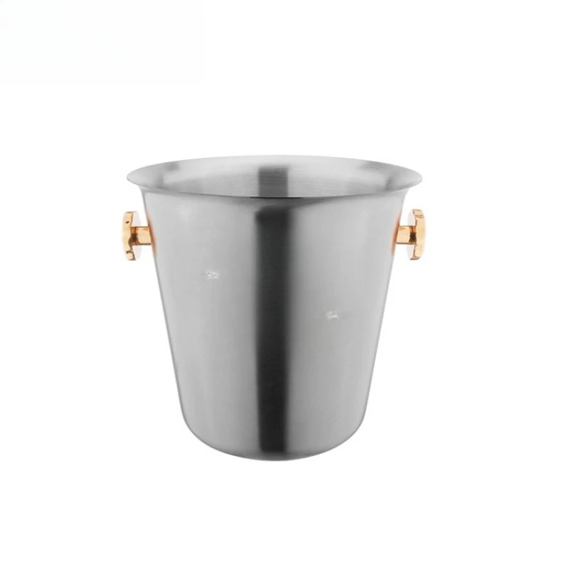 Black gold thickened champagne bucket ice bucket, ice clip
Black gold thickened champagne bucket ice bucket, ice clip