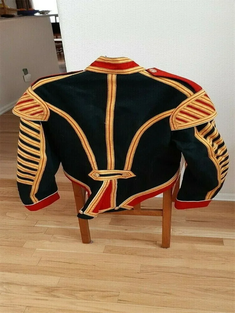Historical American Civil War Braiding Hussar Officers Military Style Jacket Hussar Fashion Coat
Historical American Civil War Braiding Hussar Officers Military Style Jacket Hussar Fashion Coat