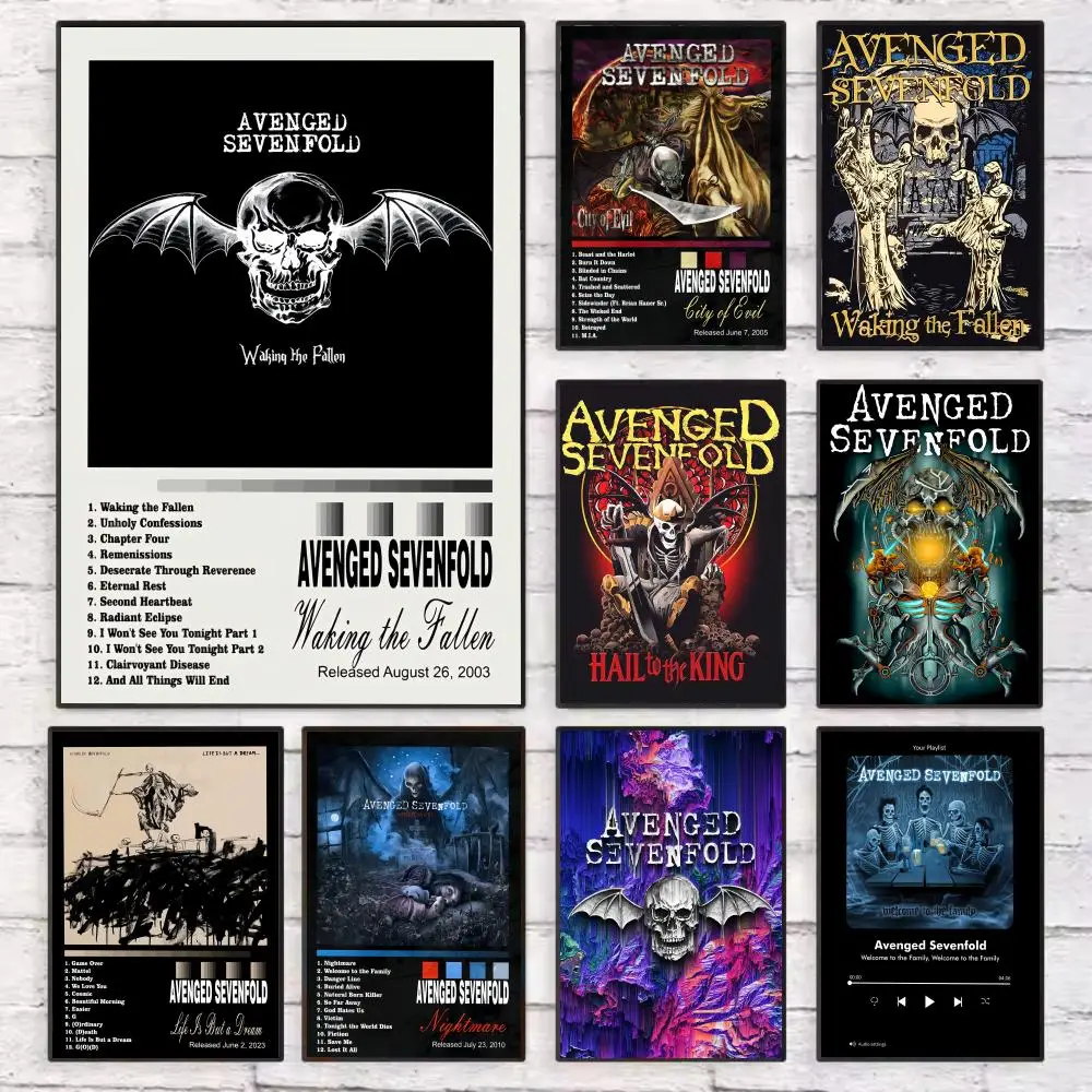 Singer A_Avenged S_Sevenfold Album Poster Wall Art Sticky for Living Room Bedroom Office Hallway Bar Home Decor Gift Idea
Singer A_Avenged S_Sevenfold Album Poster Wall Art Sticky for Living Room Bedroom Office Hallway Bar Home Decor Gift Idea
