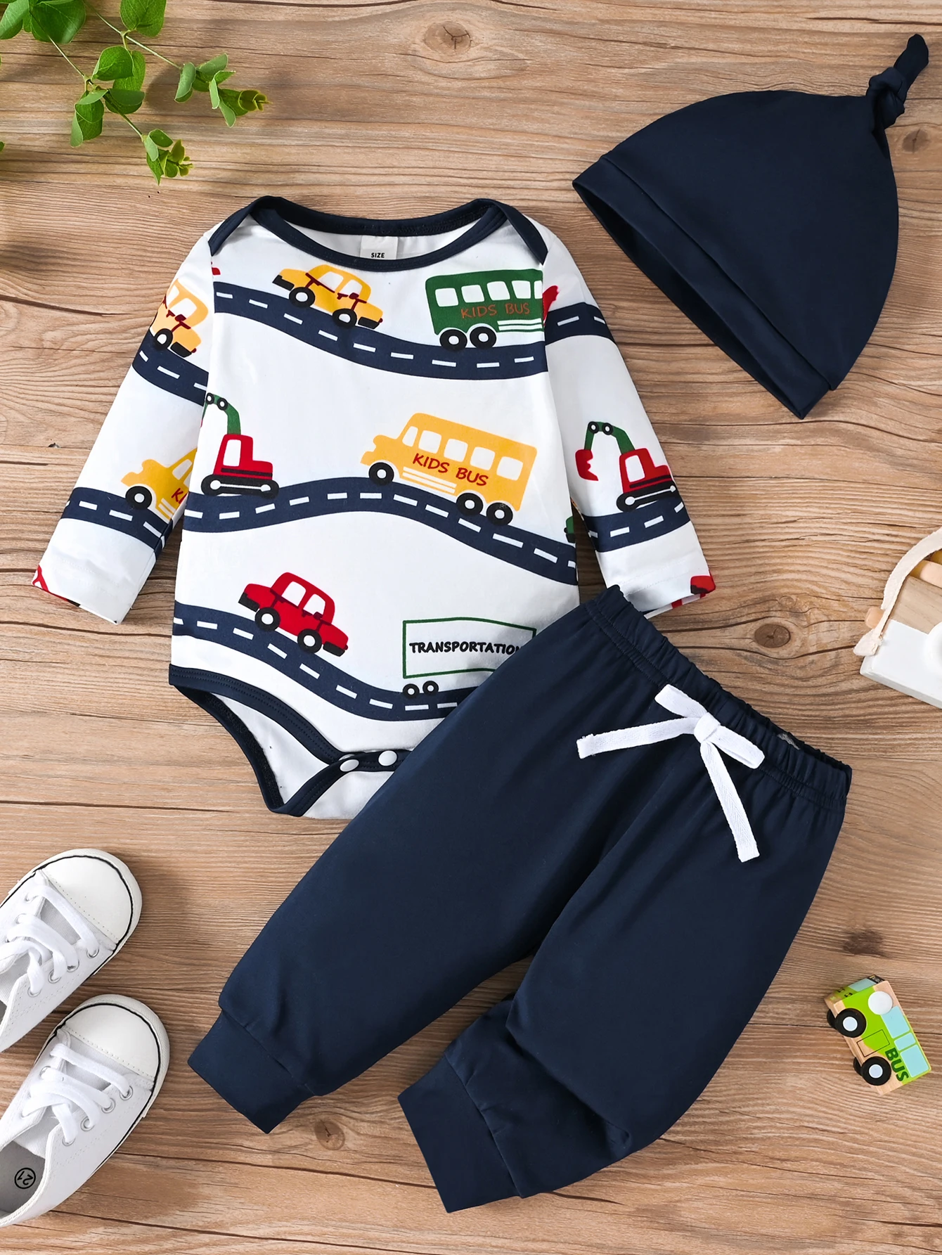 0-2yrs infant Baby Boys Cute Car Romper pants Hat 3pcs sets
0-2yrs infant Baby Boys Cute Car Romper pants Hat 3pcs sets