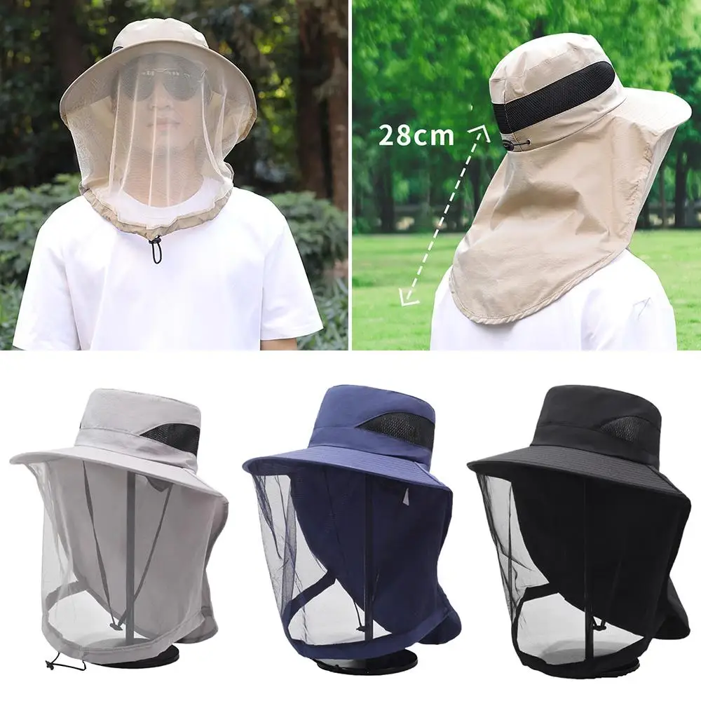 With Hidden Net Mosquito Hat Fishing Cap Panama Hat Sunscreen Casual Bee Protection Decor Mesh Insect Outdoor Foldable Cap
With Hidden Net Mosquito Hat Fishing Cap Panama Hat Sunscreen Casual Bee Protection Decor Mesh Insect Outdoor Foldable Cap