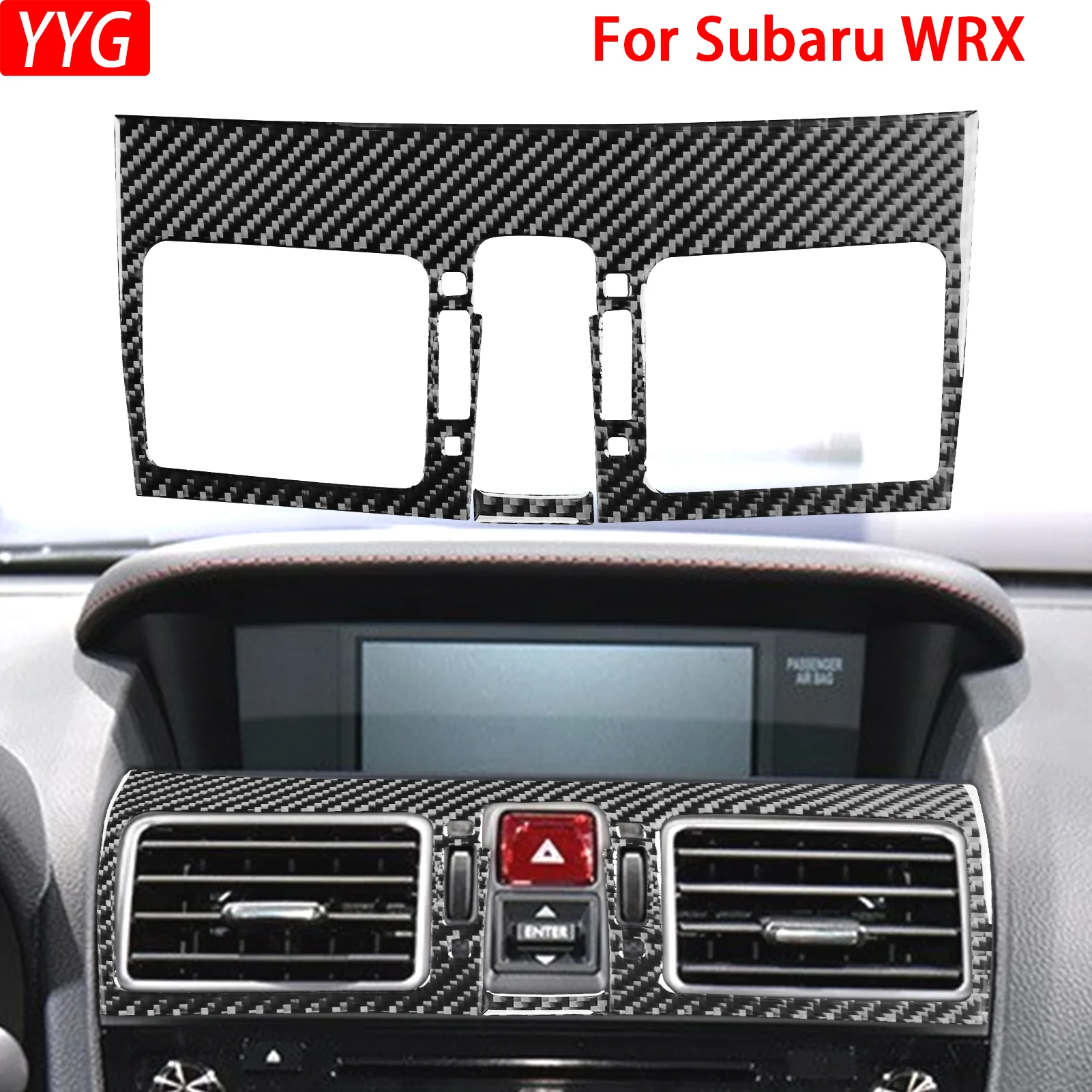 Car Center Console Air Vent Outlet Frame Trim Carbon Fiber Sticker For Subaru WRX 2015-2021 Interior Decorative Accessories
Car Center Console Air Vent Outlet Frame Trim Carbon Fiber Sticker For Subaru WRX 2015-2021 Interior Decorative Accessories