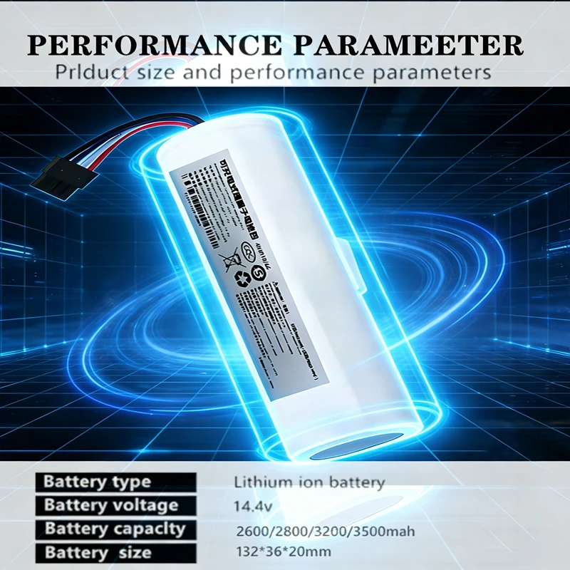 2026-4S1P-MMBK 14.4V 3500mAh For Vacuum Mop 2C XMSTJQR2C/Xiaomi Trover Robot LDS Vacuum Mop Finder RLS3 Vacuum Cleaner Batter
2026-4S1P-MMBK 14.4V 3500mAh For Vacuum Mop 2C XMSTJQR2C/Xiaomi Trover Robot LDS Vacuum Mop Finder RLS3 Vacuum Cleaner Batter