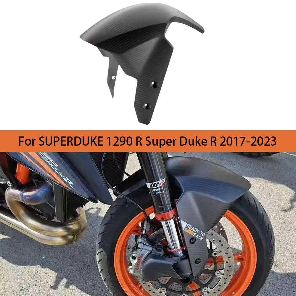 For KTM SUPERDUKE 1290 R Super Duke R 2017-2023 Motorcycle 100% Carbon Fiber Front Fender Mud Guard Mudguard Fairing Accessories
For KTM SUPERDUKE 1290 R Super Duke R 2017-2023 Motorcycle 100% Carbon Fiber Front Fender Mud Guard Mudguard Fairing Accessories