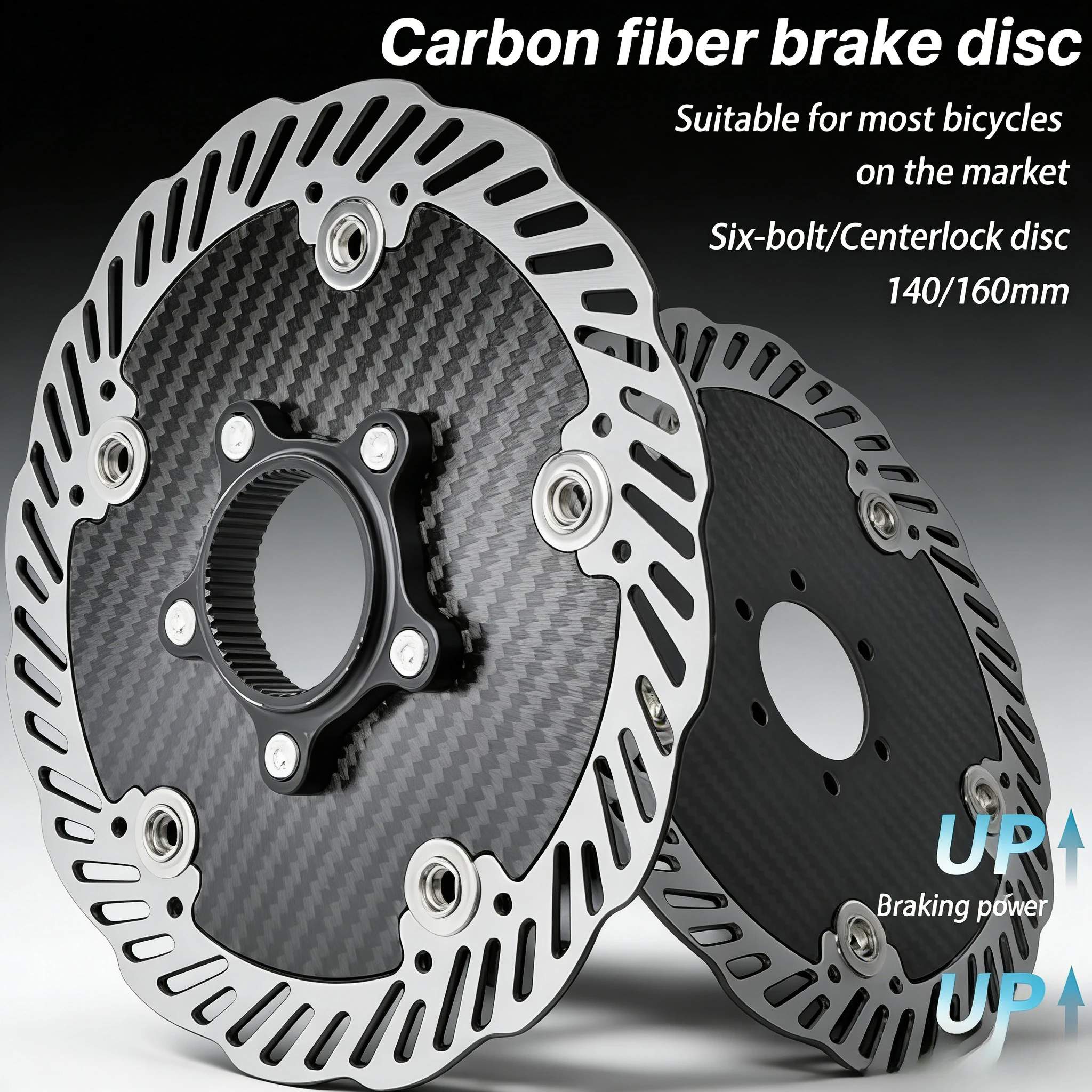 Rotor Freno de Disco Carbono Flotante Centerlock MTB 140/160mm | Pinza de Alto Rendimiento
Rotor Freno de Disco Carbono Flotante Centerlock MTB 140/160mm | Pinza de Alto Rendimiento