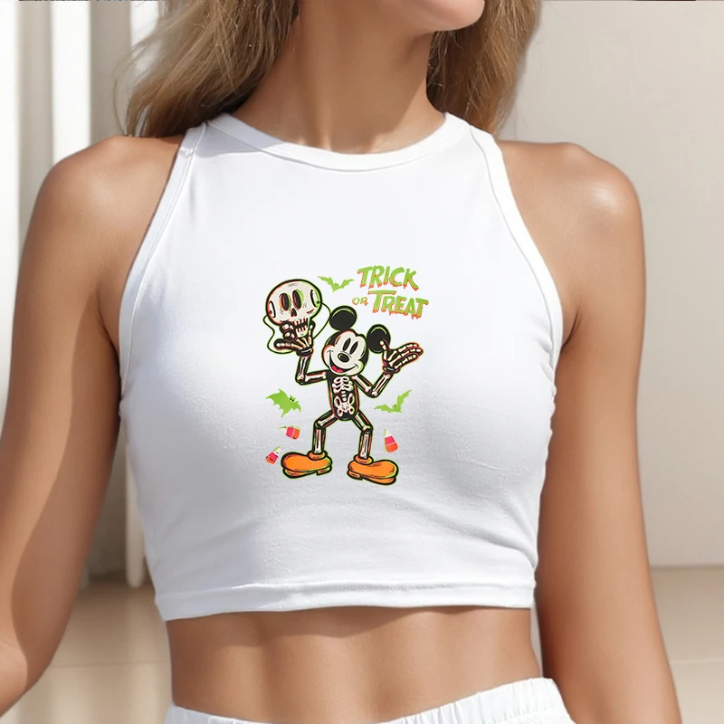 Woman Clothing Tees Green Tank Top Cartoon Disney Halloween Female Printed Mickey Tops T Shirt Y2k Custom Sleeveless Clothes
Woman Clothing Tees Green Tank Top Cartoon Disney Halloween Female Printed Mickey Tops T Shirt Y2k Custom Sleeveless Clothes