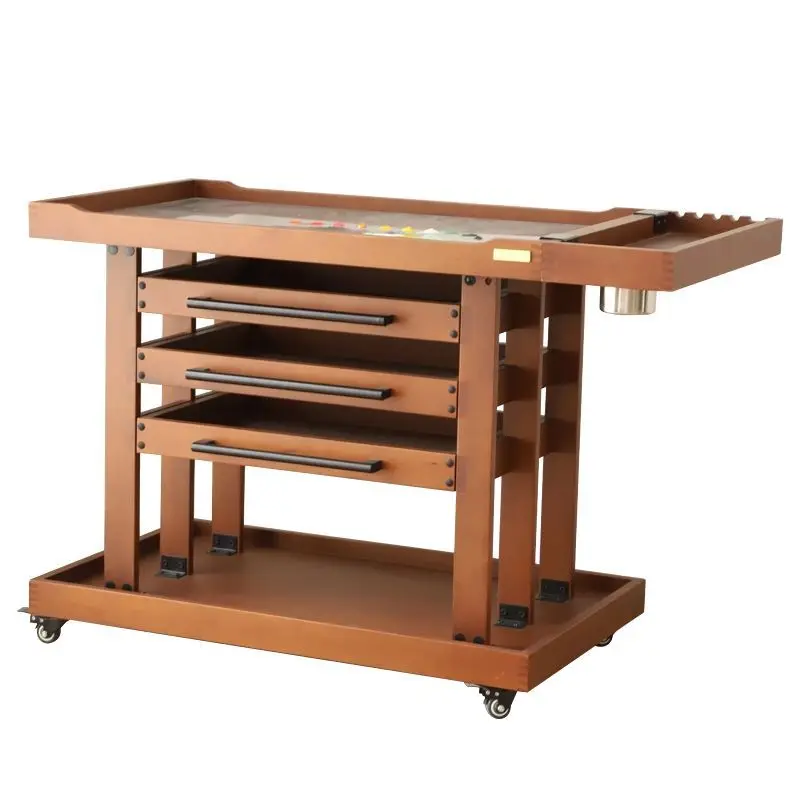 Five-story painting studio for art students, multi-functional mobile cart, multi-layer high-end with wheels
Five-story painting studio for art students, multi-functional mobile cart, multi-layer high-end with wheels