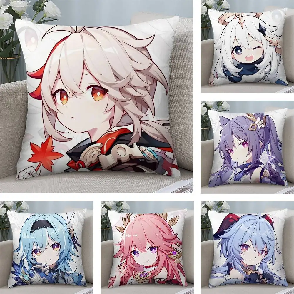 Game Honkai Impact Cute Pillow Case Square Double‑Sided Print Cushion Case For Sofa Home Bedchamber Decor Gift
Game Honkai Impact Cute Pillow Case Square Double‑Sided Print Cushion Case For Sofa Home Bedchamber Decor Gift