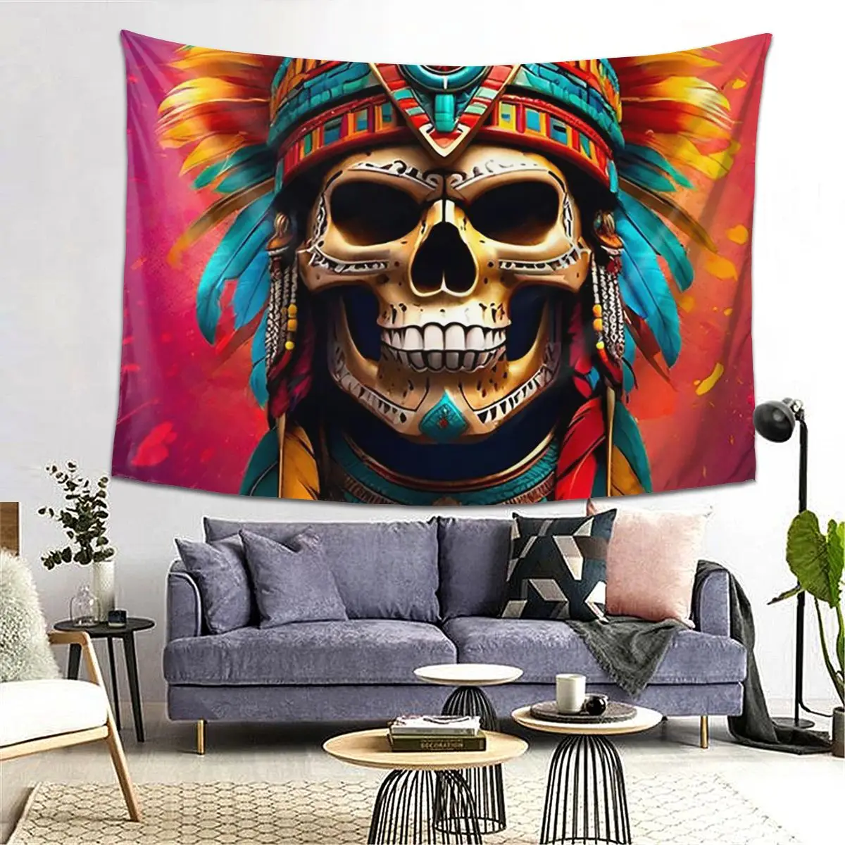Aztec Skull7 Tapestry Decoration Art Aesthetic Tapestries for Living Room Bedroom Home Wall Cloth Wall Hanging
Aztec Skull7 Tapestry Decoration Art Aesthetic Tapestries for Living Room Bedroom Home Wall Cloth Wall Hanging