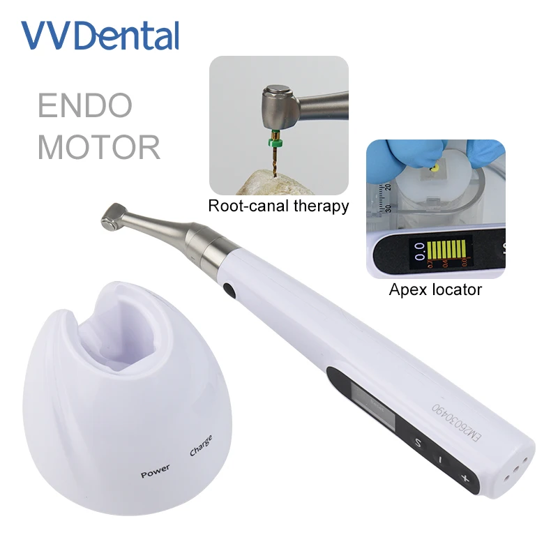 VV Dental Endomotor Wireless Endo 16:1 Contra Angle Handpiece 2 in1 Apex Locator Root Canal Measurement Dentist Products
VV Dental Endomotor Wireless Endo 16:1 Contra Angle Handpiece 2 in1 Apex Locator Root Canal Measurement Dentist Products