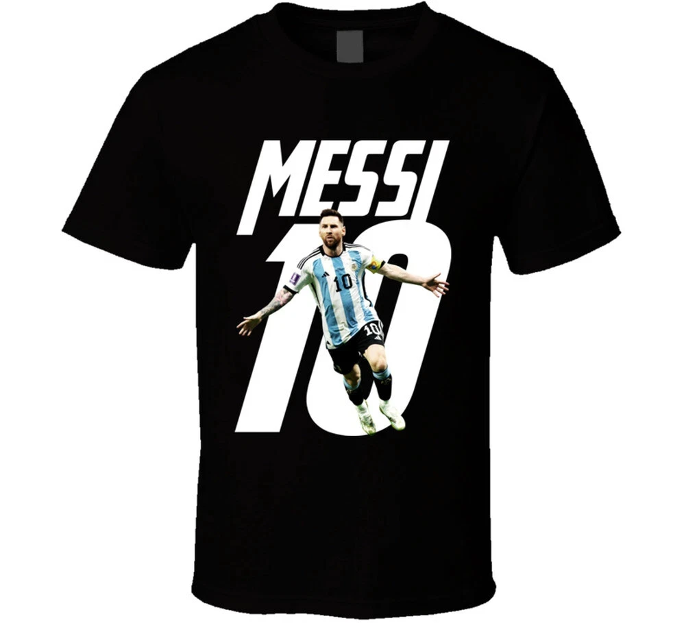 Lionel Messi Number 10 T Shirt Summer Pure Cotton Men and Women Streetwear Breathable Streetwear Graphic Printed Soft T-shirt
Lionel Messi Number 10 T Shirt Summer Pure Cotton Men and Women Streetwear Breathable Streetwear Graphic Printed Soft T-shirt