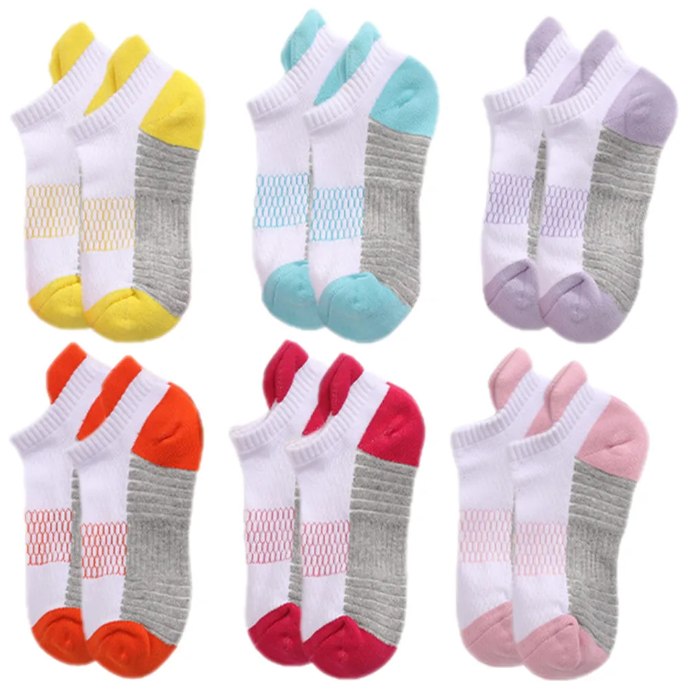 6Pairs Thickened Bottom Cushioned Running Socks Breathable Moisture Wicking Anti Skid Ankle Athletic Socks for Women Men
6Pairs Thickened Bottom Cushioned Running Socks Breathable Moisture Wicking Anti Skid Ankle Athletic Socks for Women Men