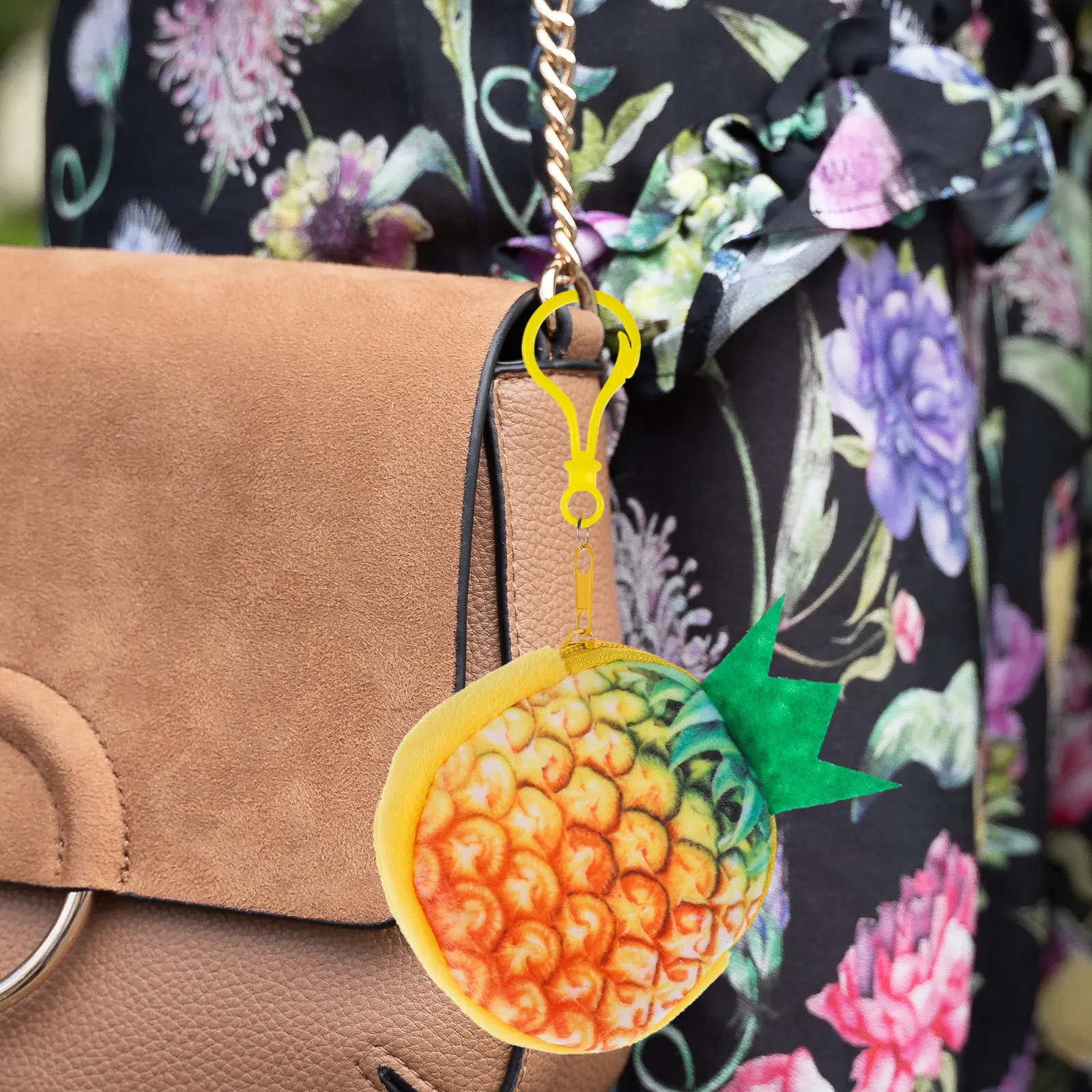 3D Cartoon Pineapple Coin Purse Mini Wallet Zipper Pouch Keychain Girls Women Cute Small Bag for Cash Keys Id Card
3D Cartoon Pineapple Coin Purse Mini Wallet Zipper Pouch Keychain Girls Women Cute Small Bag for Cash Keys Id Card