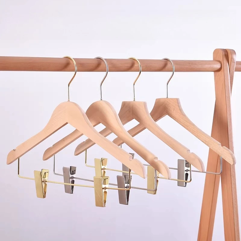 5Pcs Solid Wood Kids Clothing Hangers Integrated Clothes Pants Rack with Clips for Baby Infant Children Clothing Store Organizer
5Pcs Solid Wood Kids Clothing Hangers Integrated Clothes Pants Rack with Clips for Baby Infant Children Clothing Store Organizer