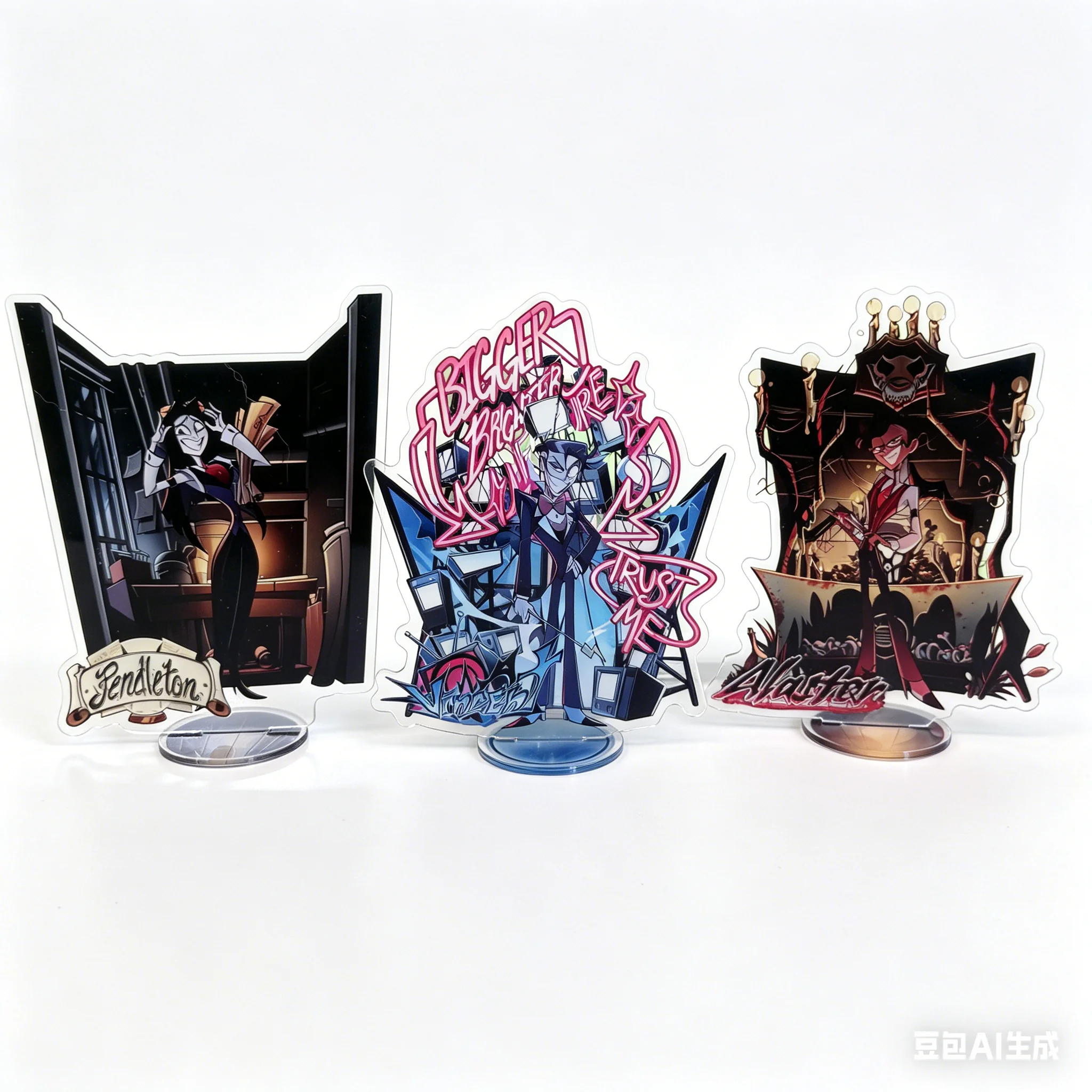 10cm/3.93inch VOX Anime Peripherals Vincent Figure Acrylic Stand Alastor Human Body Standing Plate Pendleton Accessory Toys
10cm/3.93inch VOX Anime Peripherals Vincent Figure Acrylic Stand Alastor Human Body Standing Plate Pendleton Accessory Toys