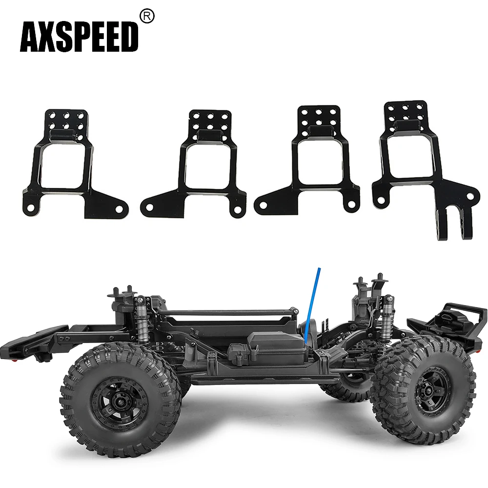 AXSPEED 4 шт. алюминиевые передние и задние ударопрочные панели для модели внедорожника 1/10 RC
AXSPEED 4 шт. алюминиевые передние и задние ударопрочные панели для модели внедорожника 1/10 RC