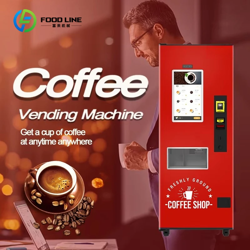 Customized Coffee Vending Machine With Card Payment Quick Espresso Coffee Machine for Restaurant, Home, Office
Customized Coffee Vending Machine With Card Payment Quick Espresso Coffee Machine for Restaurant, Home, Office